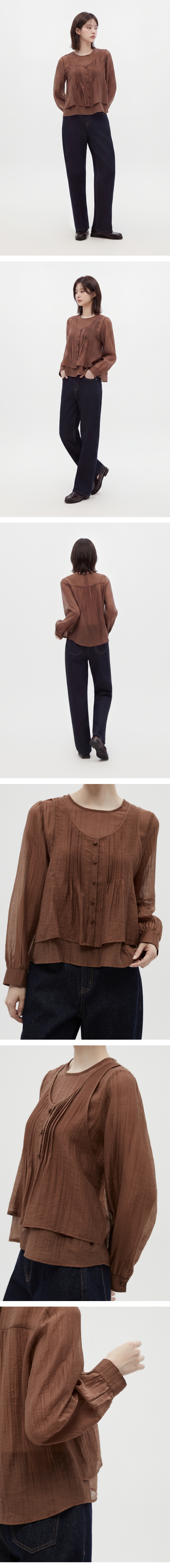 모델 착장 (model-wearing)