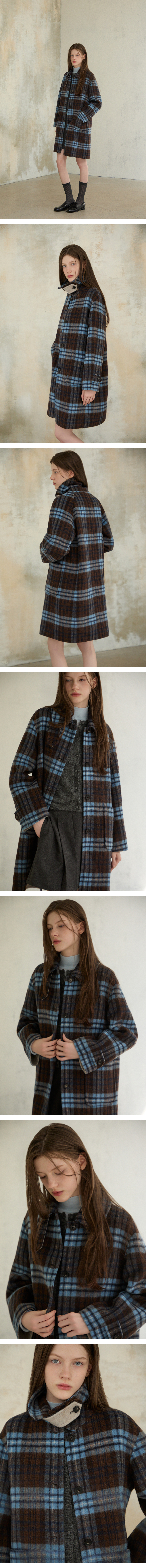 모델 착장 (model-wearing · BROWN · 1/2)