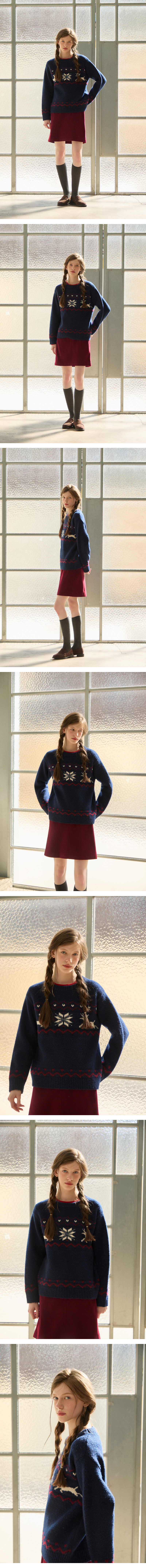 모델 착장 (model-wearing · NAVY)