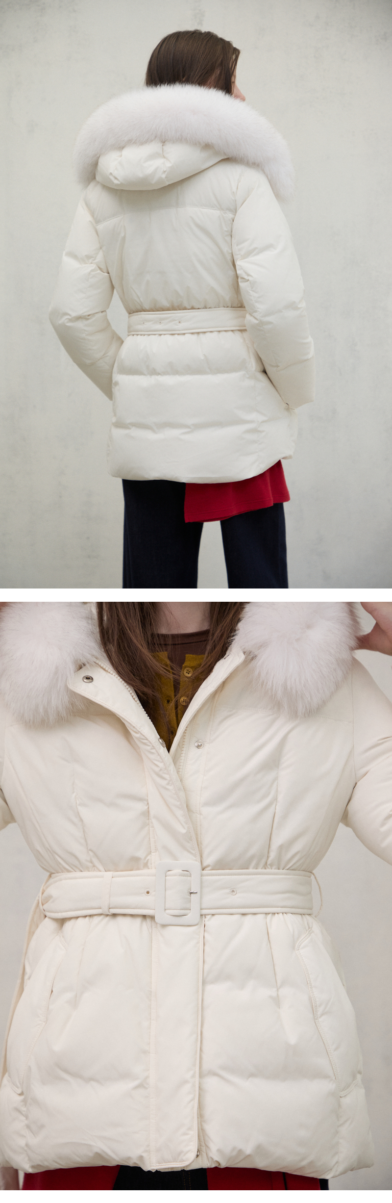 모델 착장 (model-wearing · IVORY · 2/2)