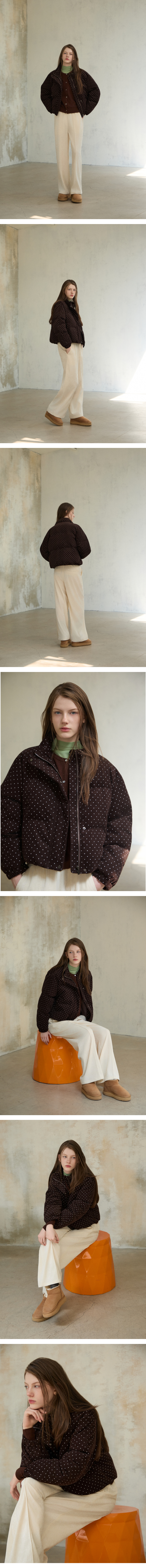모델 착장 (model-wearing · BROWN · 1/2)