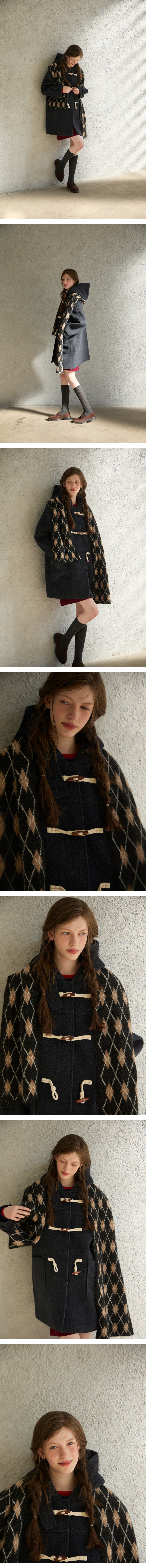 모델 착장 (model-wearing · DARK GREY · 1/2)