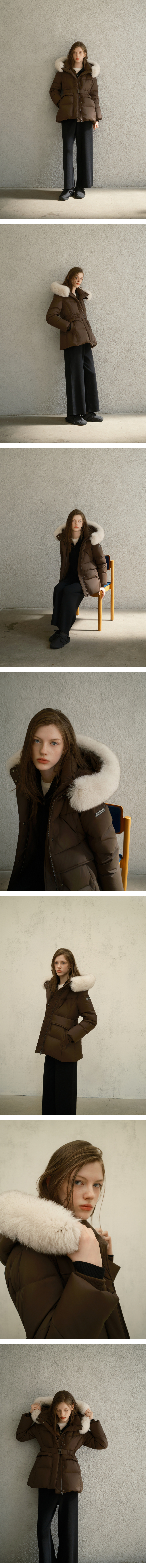 모델 착장 (model-wearing · BROWN · 1/2)
