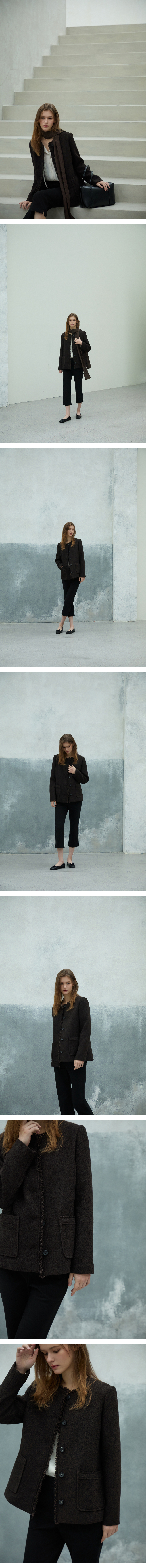 페이지 1 (model-wearing · DARK BROWN · 1/2)