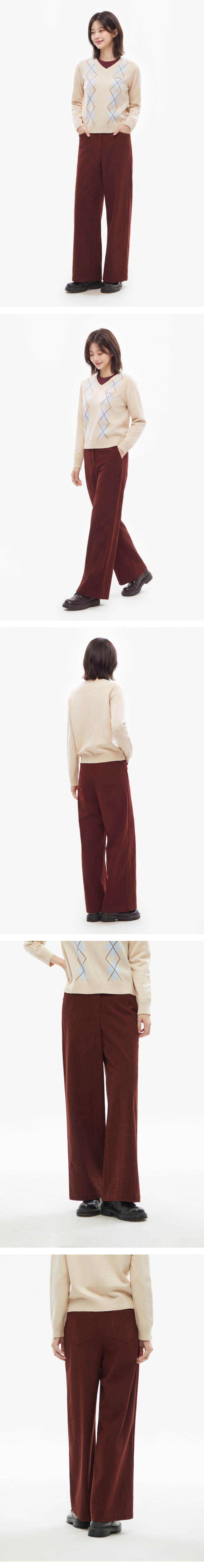모델 착장 (model-wearing · IVORY)
