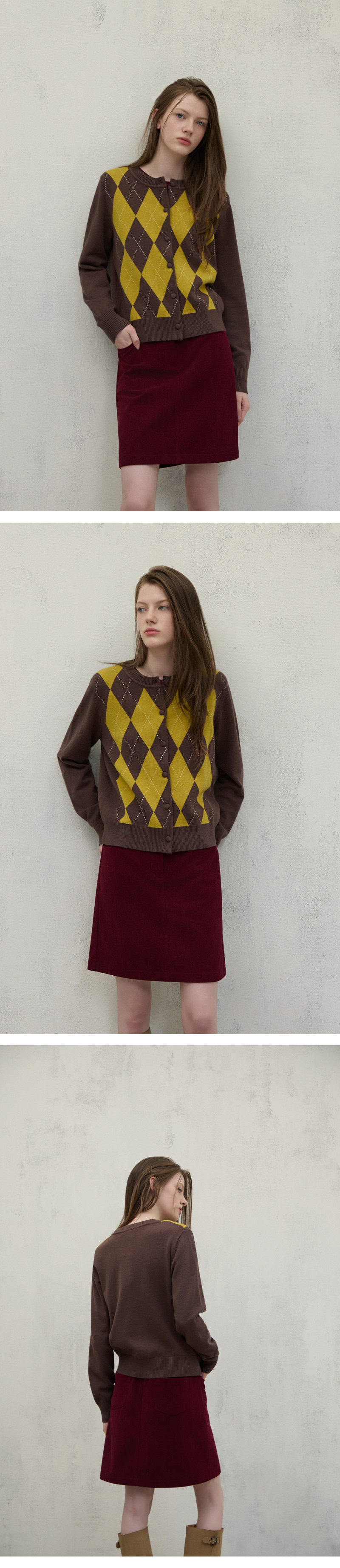 모델 착장 (model-wearing · WINE)
