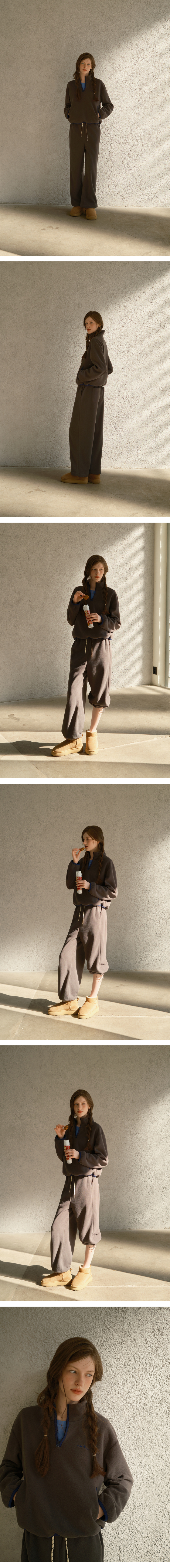 모델 착장 (model-wearing · GREY)