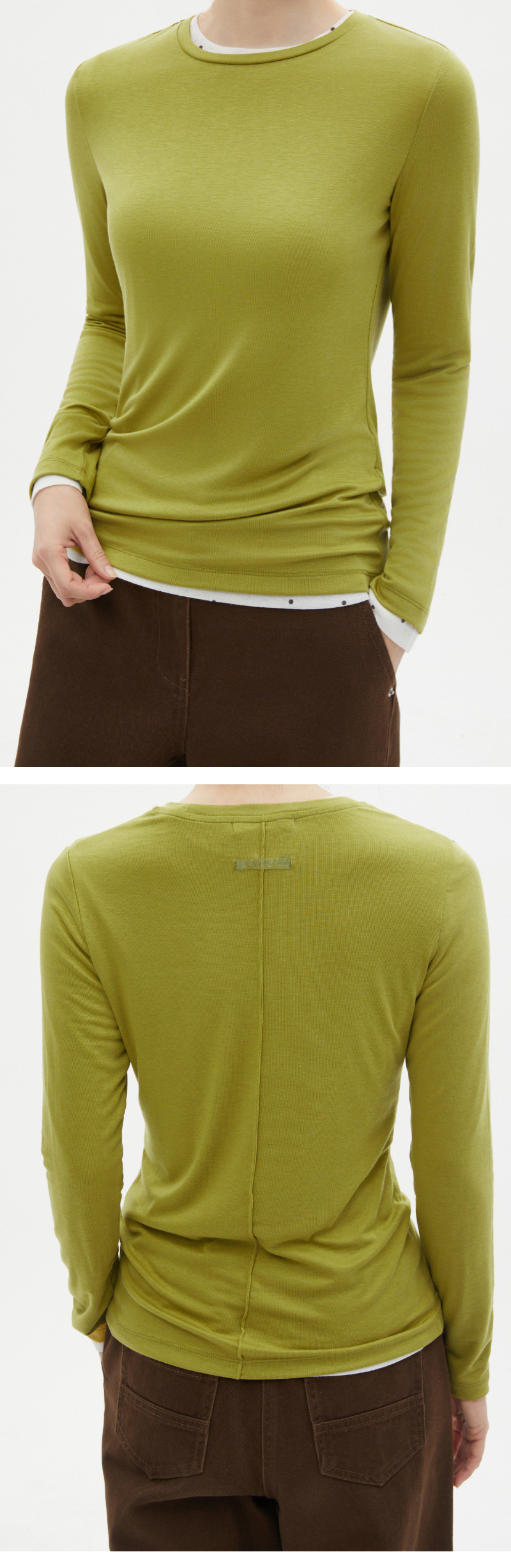 모델 착장 (model-wearing · OLIVE)