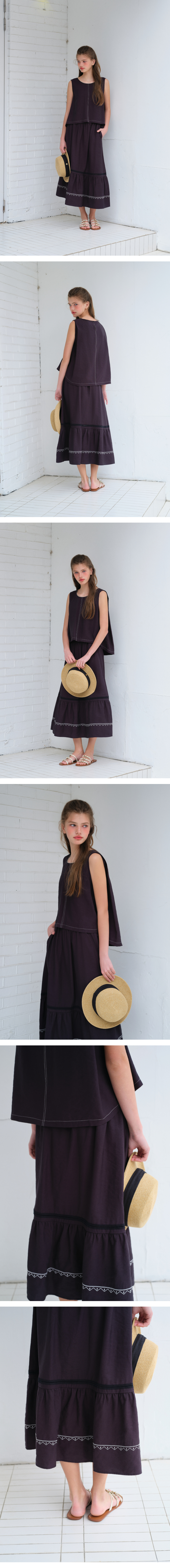 모델 착장 (model-wearing)
