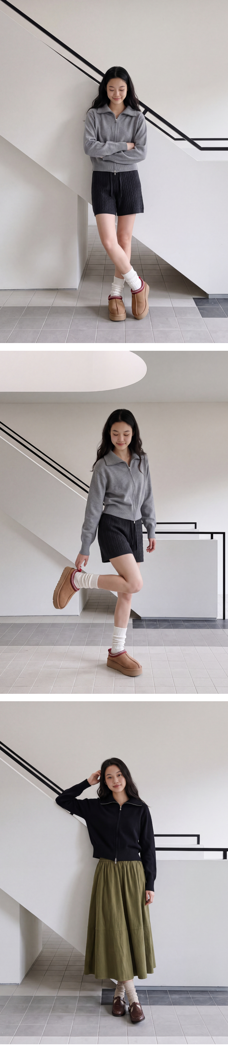 모델 착장 (model-wearing)