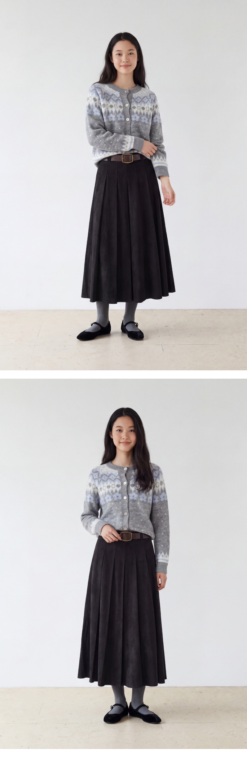 모델 착장 (model-wearing)