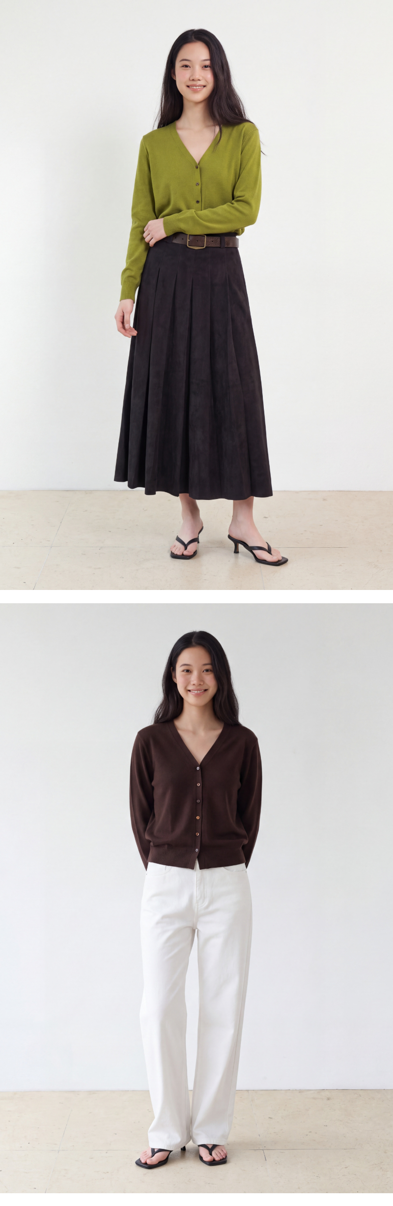 모델 착장 (model-wearing)