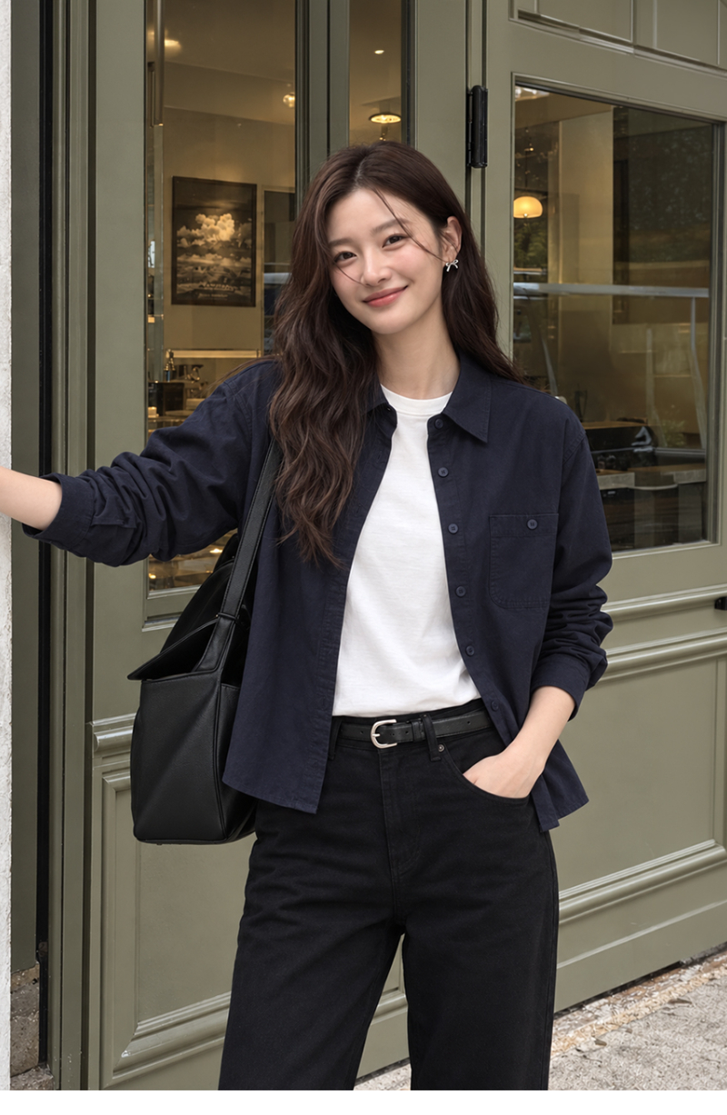 모델 착장 (model-wearing · NAVY)