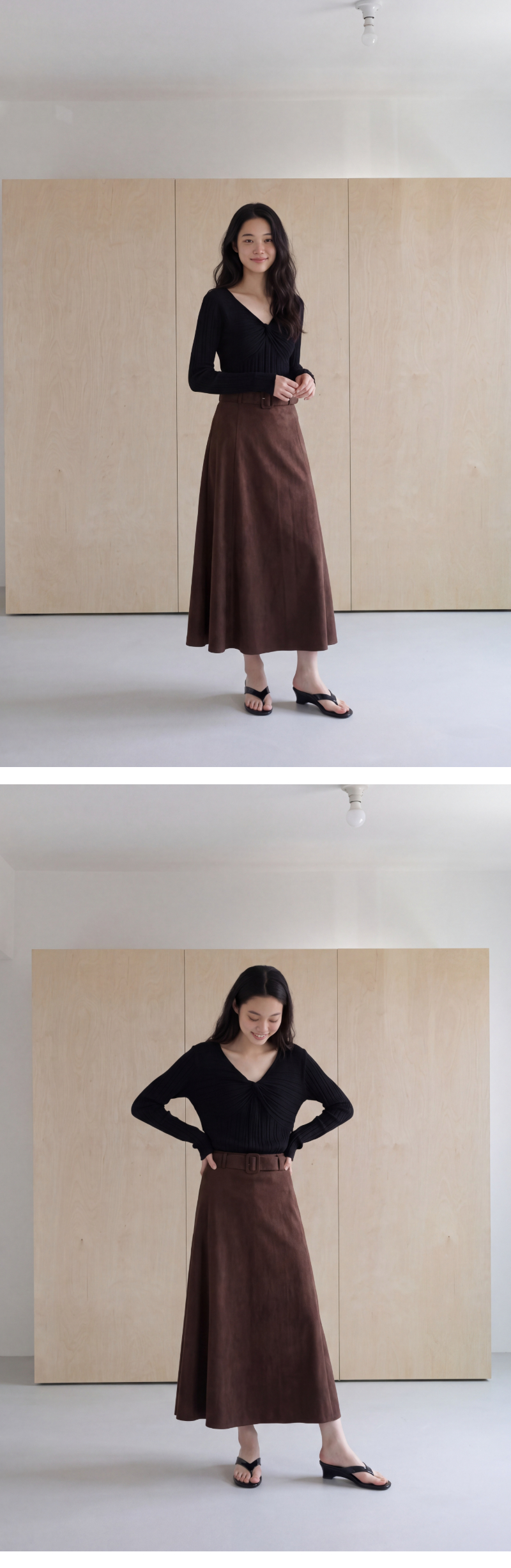 모델 착장 (model-wearing)